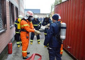 Karinių jūrų pajėgų laivų įgulos dalyvavo priešgaisriniuose mokymuose - 2