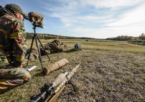 Vyko tarptautinės snaiperių varžybos „Snaiperio diena - 1