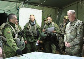 Baigėsi vienu metu dviejose šalyse vykusios tarptautinės pratybos „Allied SpiritV - 2