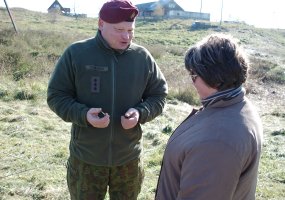 Kariai savanoriai sutvarkė Senųjų Trakų piliavietę - 5