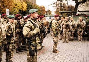Baigėsi vertinamosios lauko taktinės pratybos „Tvirtas skydas 5.2“ - 4