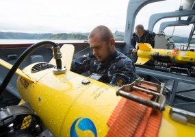 LNS Skalvis of the Lithuanian Navy attended Joint Warrior naval training off the coast of Scotland - 6