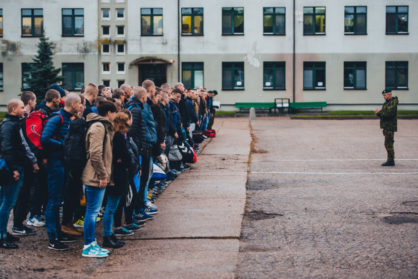 Kunigaikščio Vaidoto batalione tarnybą pradeda 451 šauktinis 