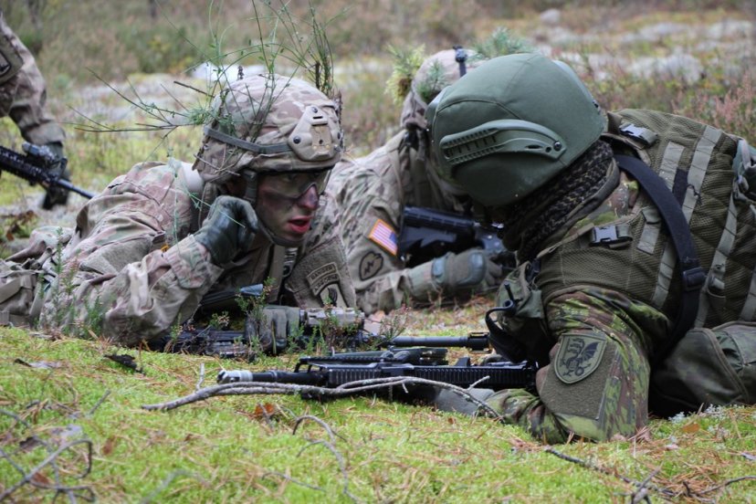 Rotational force from Belgium finished joint training in Lithuania, left for home