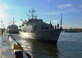 Klaipėdoje lankysis NATO Nuolatinės parengties priešmininių laivų I grupė - 4