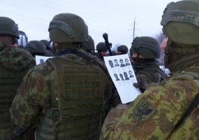 Aktyvuotos Lietuvos kariuomenės Taikos meto užduočių pajėgos - kariai dalyvauja policijos... - 2