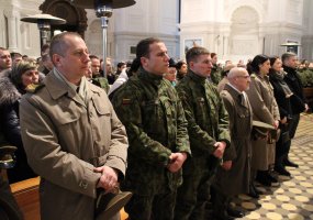 Juozo Vitkaus inžinerijos batalione buvo iškilmingai paminėtos 98-osios Lietuvos kariuomenės... - 1