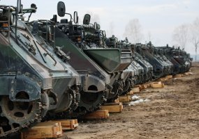 Visagine - tarptautinių pratybų „Geležinis kardas - 1