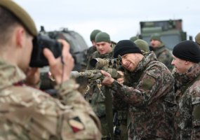 Visagine - tarptautinių pratybų „Geležinis kardas - 3