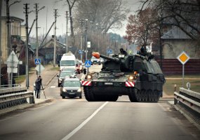 Visagine - tarptautinių pratybų „Geležinis kardas - 6
