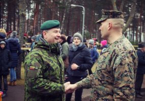 Apžiūrėti NATO techniką ir ginkluotę panoro keli tūkstančiai Visagino gyventojų ir svečių - 5