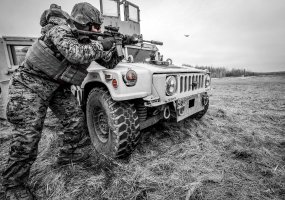 Ką bendro turi Gaižiūnų poligonas ir jūrų pėstininkai?  - 4