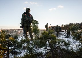 Rezervo karių pagrindu suformuotas batalionas „Feniksas“ dalyvauja tarptautinėse pratybose... - 2