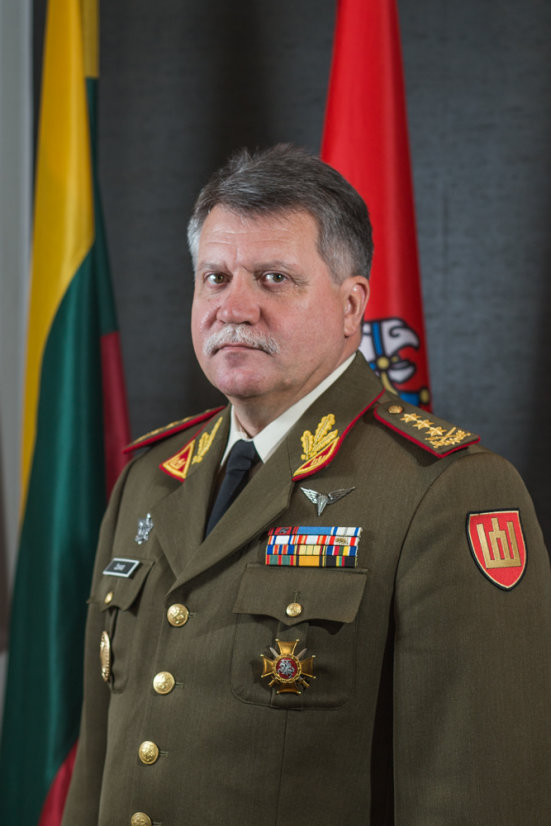 Chief of Defence of Lithuania discusses European security and defence in Brussels