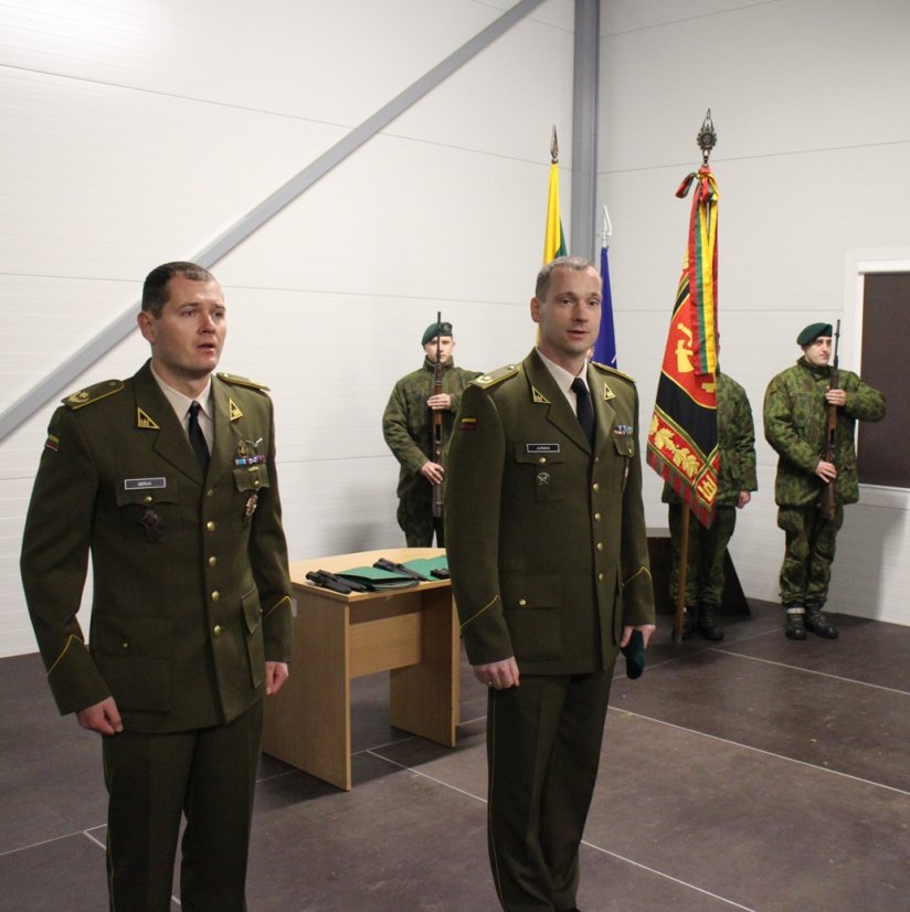 Juozo Vitkaus inžinerijos batalione buvo iškilmingai paminėtos 98-osios Lietuvos kariuomenės...