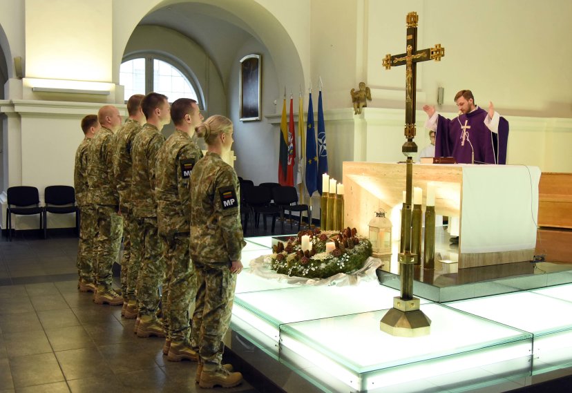 Lithuanian Armed Forces military police team deployed to Afghanistan 