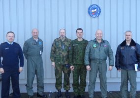 Lietuvoje lankosi Jungtinio oro operacijų centro vadas gen. mjr. Thierry Dupont - 3