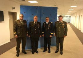 NATO vadovybė ir šalių kariuomenių vadai Briuselyje aptarė aktualius saugumo klausimus - 6