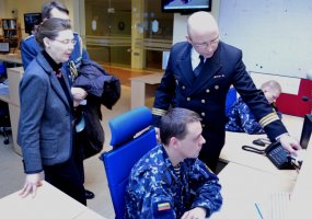 Karinėse jūrų pajėgose lankėsi Švedijos Karalystės ambasadorė - 5