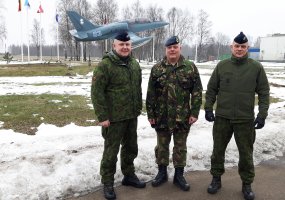 Karinių oro pajėgų Aviacijos bazėje lankėsi Nyderlandų karinių oro pajėgų vadas - 4