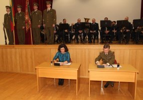 Lietuvos Valstybės atkūrimo dienos minėjimas Lietuvos kariuomenės mokykloje - 1