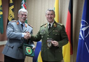 Letter of cooperation between Lithuanian and German land forces signed in Vilnius  - 2