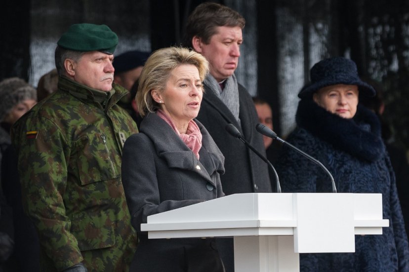 NATO enhanced Forward Presence battalion formally welcomed in Rukla