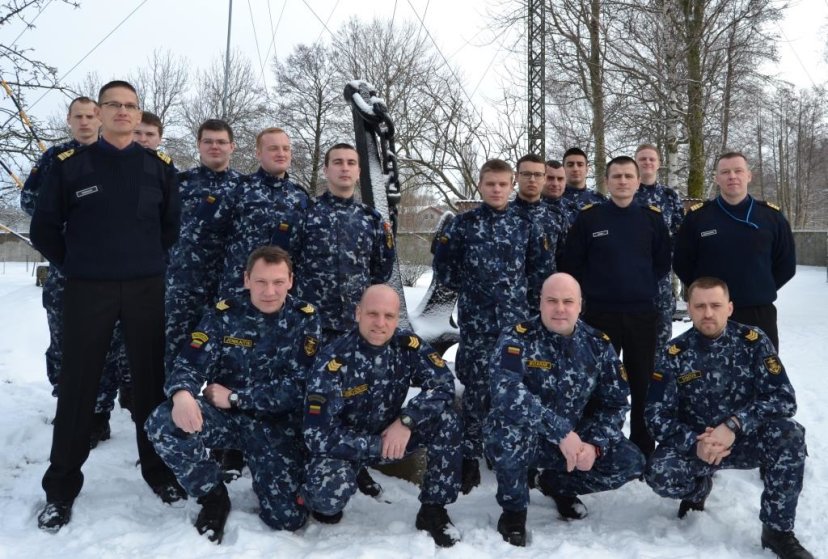 Karinių jūrų pajėgų Mokymo centre vyko Bazinis jūreivio kursas