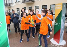 Karaliaus Mindaugo husarų bataliono kariai dalyvavo Lietuvos Nepriklausomybės atkūrimo dienai... - 2