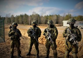 Lithuanian and U.S soldiers carried out a training event at the Urban Warfare Training Facility - 5
