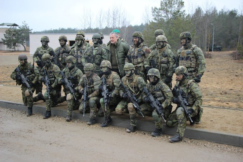 Minister of Defence of the Czech Republic observed a joint Czech-Lithuanian training event 