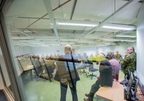 Lietuvos kariuomenės Specialiųjų operacijų pajėgų kariai vertinamosiose pratybose vadovavo... - 1