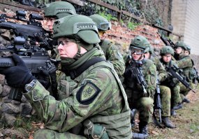 Vyko I Bataliono kovinės grupės padalinių integravimo pratybos - 1