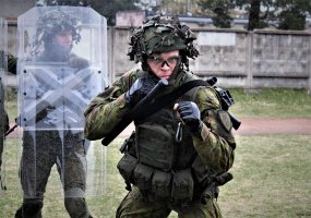 Vyko I Bataliono kovinės grupės padalinių integravimo pratybos - 5