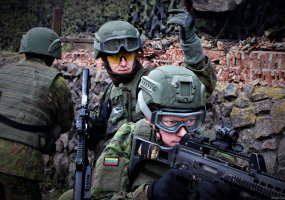 Vyko I Bataliono kovinės grupės padalinių integravimo pratybos - 6