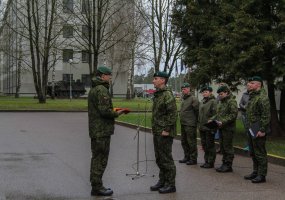 Vaidoto bataliono kariai išvyko rengti Ukrainos karių - 1