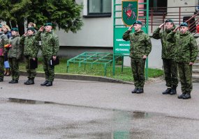 Vaidoto bataliono kariai išvyko rengti Ukrainos karių - 2