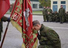 Juozo Lukšos - Daumanto žūties vietoje prisieks kariai savanoriai  - 1