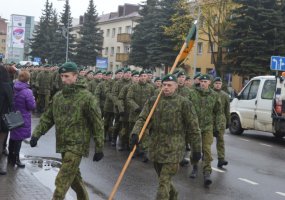 Kęstučio batalionas išleido beveik 400 tarnybą baigusių šauktinių  - 2