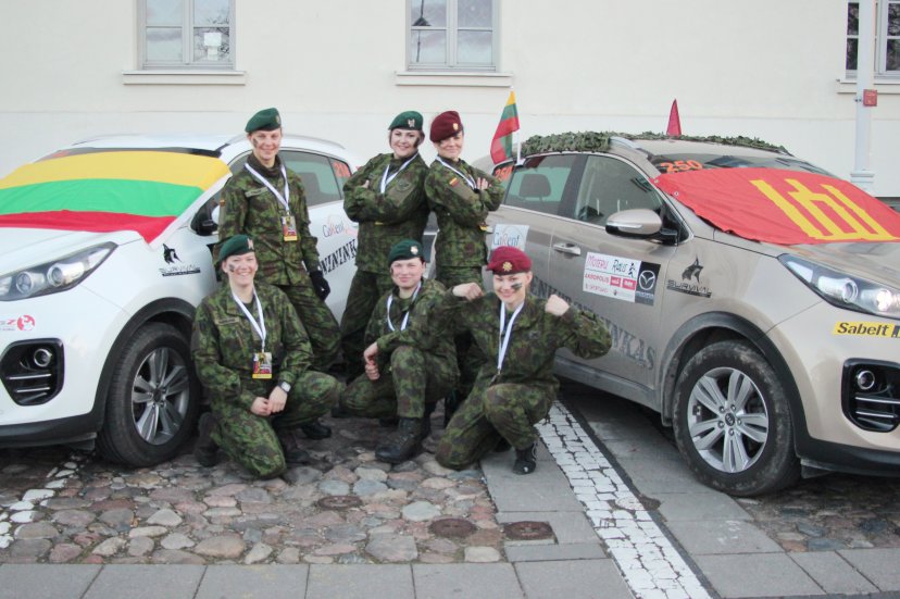 Pirmą kartą „Moterų ralyje"