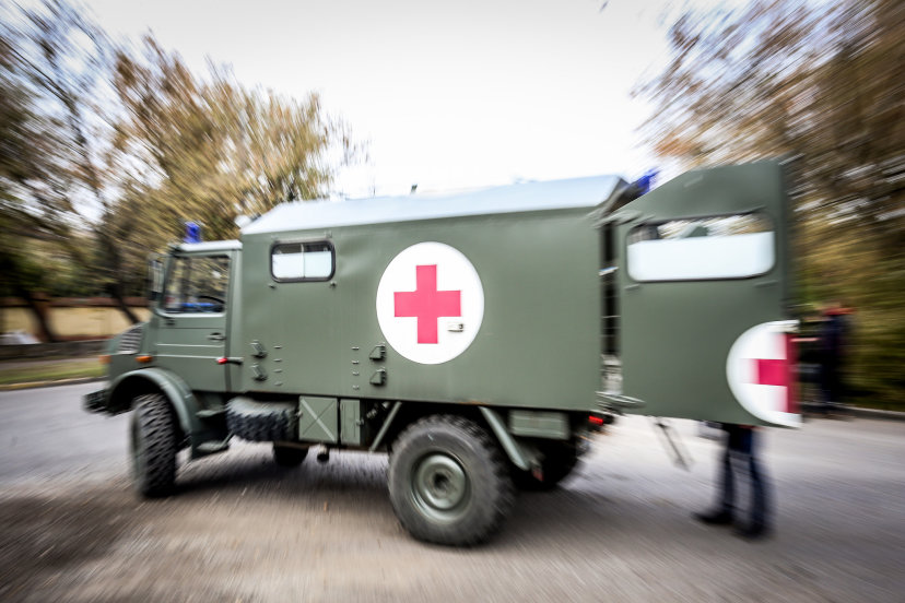 Tarnybos metu susižeidė karys