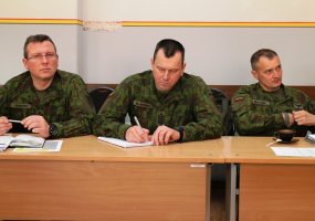 Juozo Vitkaus inžinerijos batalione lankėsi vyriausieji Sausumos pajėgų puskarininkiai - 2