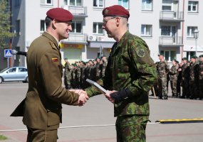 Raseinių mieste atkurta karių savanorių kuopa - 4