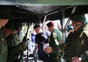 Raseinių mieste atkurta karių savanorių kuopa - 5