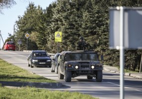 Saugumas – mūsų visų reikalas: kariai kviečia gyventojus aktyviai dalyvauti pratybose Panevėžyje  - 1