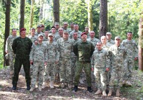 Gruzijos Nacionalinės gvardijos vadas brg. gen. L. Gamkrelidze: „Kai žinai, kad šalia yra... - 2