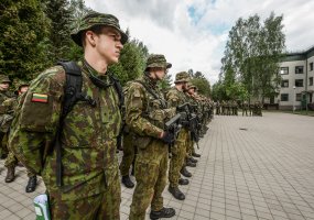 Prasidėjo kasmetinės žvalgų pratybos „Žvalgo akis 2017 - 1