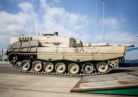Klaipėdos uoste iškrauta NATO priešakiniame batalione tarnausiančių Norvegijos karių technika - 4