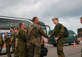 NATO priešakinių pajėgų kovinė grupė Lietuvoje - visiškai sukomplektuota - 1