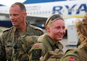 NATO priešakinių pajėgų kovinė grupė Lietuvoje - visiškai sukomplektuota - 3